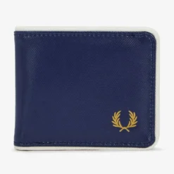 Fred PerryPortefeuille classique bleu et écru