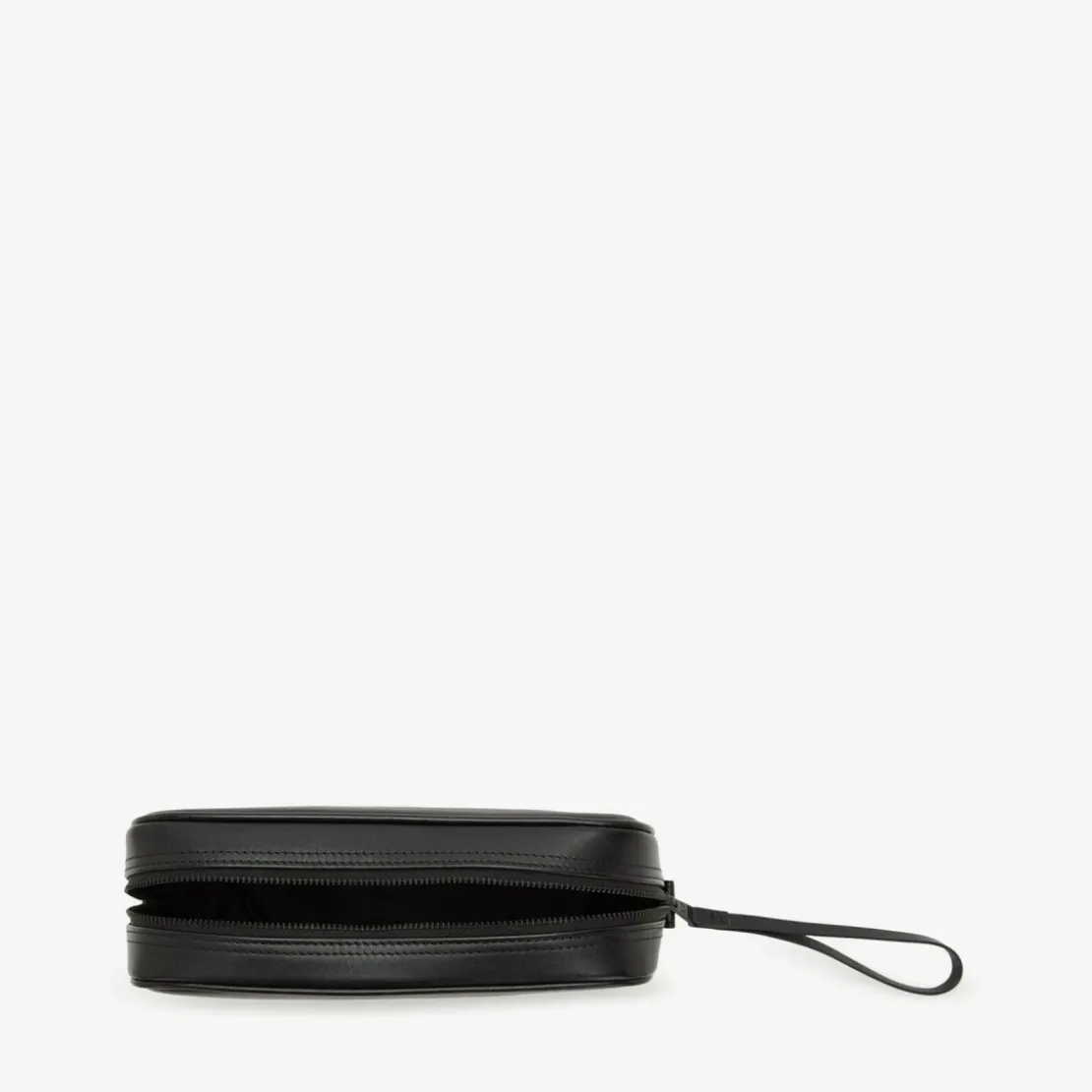 Fred PerryTrousse de toilette en cuir bruni - Noire