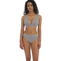 FreyaBralette sans armatures - Grise Freya en nylon- CHILL