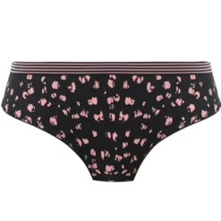 FreyaCulotte BLACK ROSE noire Freya en nylon- WILD