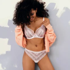 FreyaCulotte brésilienne - Blanche FESTIVAL VIBE en nylon- FESTIVAL VIBE