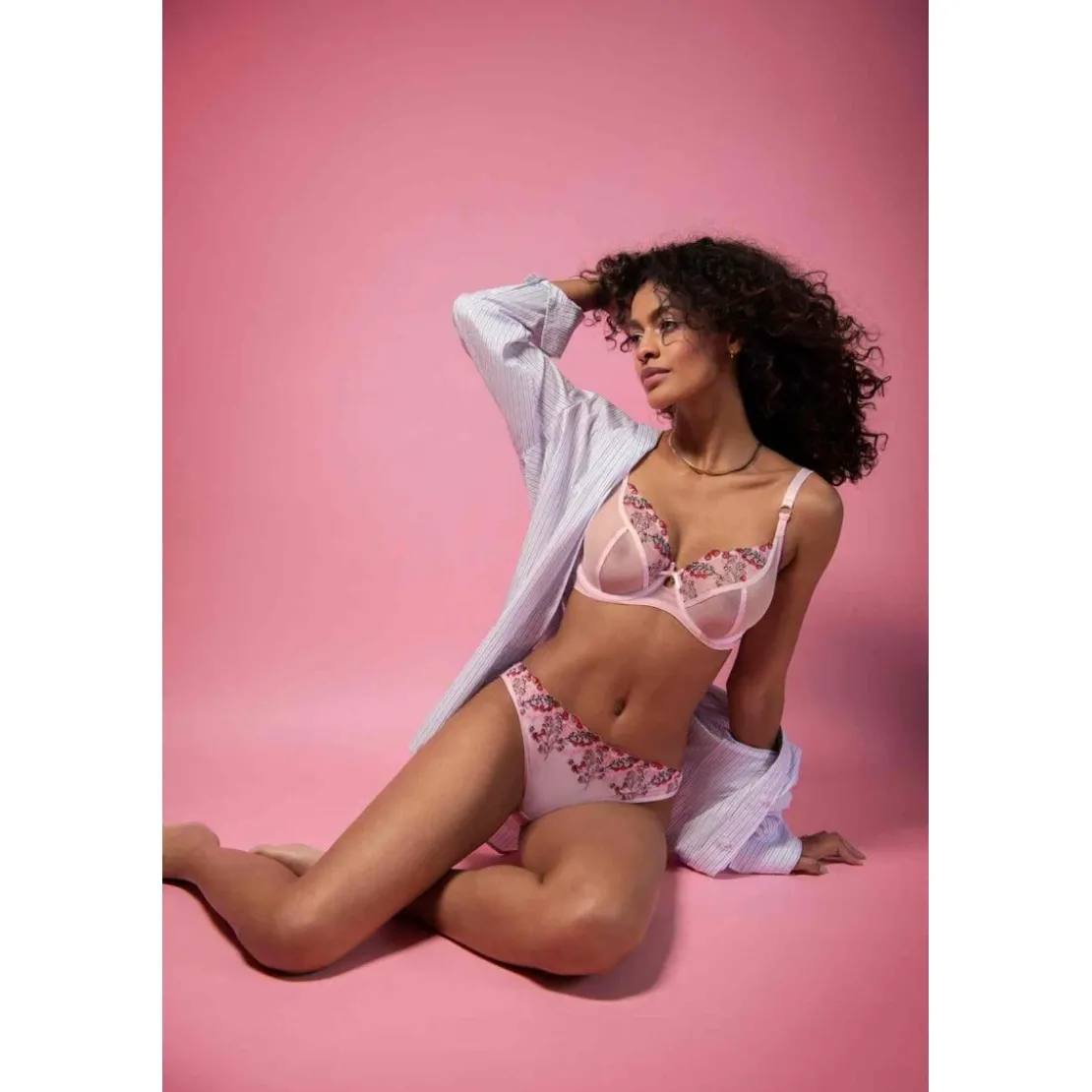 FreyaCulotte classique avec broderie florale Freya Rose - Show-off