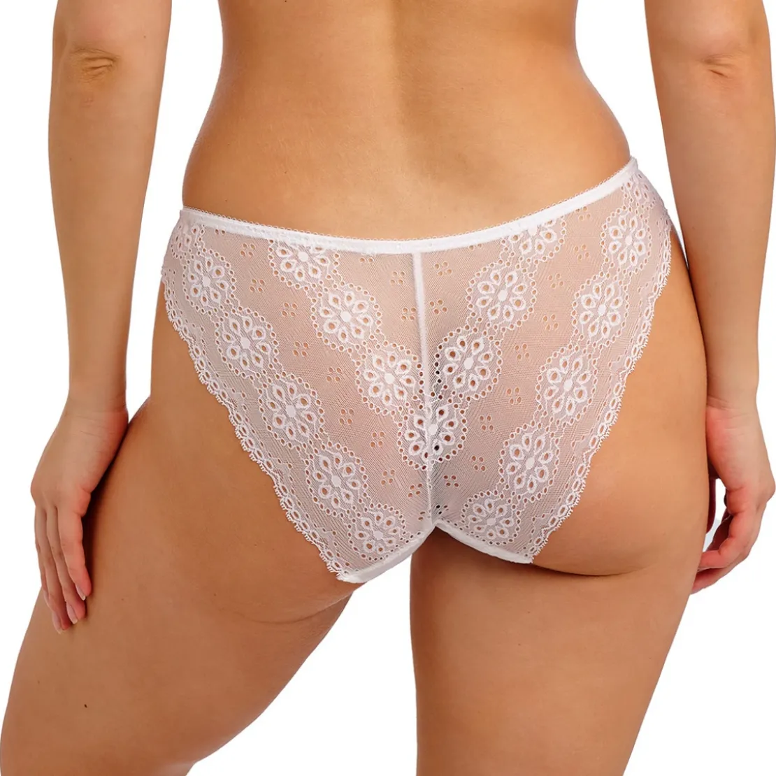 FreyaCulotte en broderie anglaise blanche - POSIE