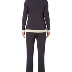 Freya LoungeTop manches longues support intégré Freya Lounge SWEET DREAMS charcoal gris en coton