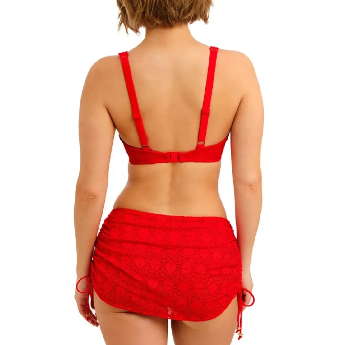 Freya maillotBikini foulard à armatures - Rouge- NOMAD NIGHTS
