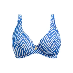 Freya maillotBikini foulard - Ocean bleu- FIJI FALLS