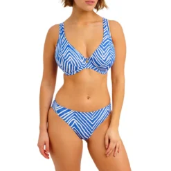 Freya maillotBikini foulard - Ocean bleu- FIJI FALLS
