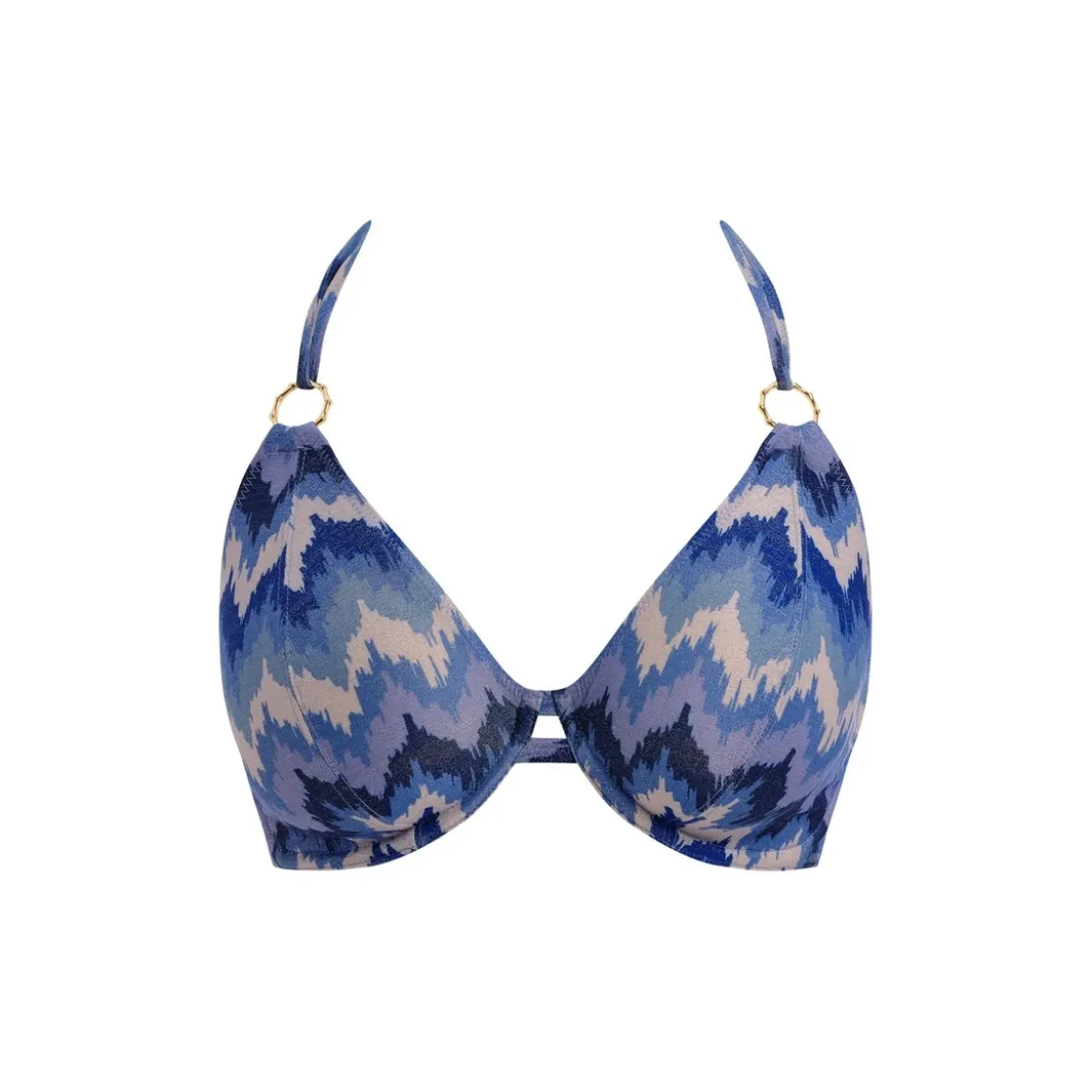 Freya maillotBikini Tour de cou Bleu graphique- ARIZONA WAVE