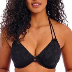 Freya maillotBikini Tour de cou armatures noir- NOMAD NIGHTS