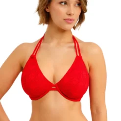 Freya maillotBikini Tour de cou armatures rouge- NOMAD NIGHTS