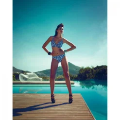 Freya maillotCulotte - Bleue MADAM BUTTERFLY- Madame butterfly