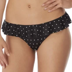 Freya maillotCulotte de bain italienne noire- Jewel Cove