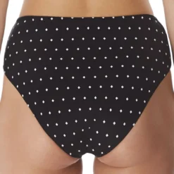 Freya maillotCulotte de bain taille haute noire- Jewel Cove