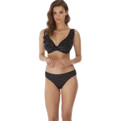 Freya maillotCulotte de bain classique noire Freya Maillots- Jewel Cove