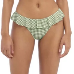Freya maillotCulotte de bain à volant - Freya Maillots Verte en nylon- CHECK IN