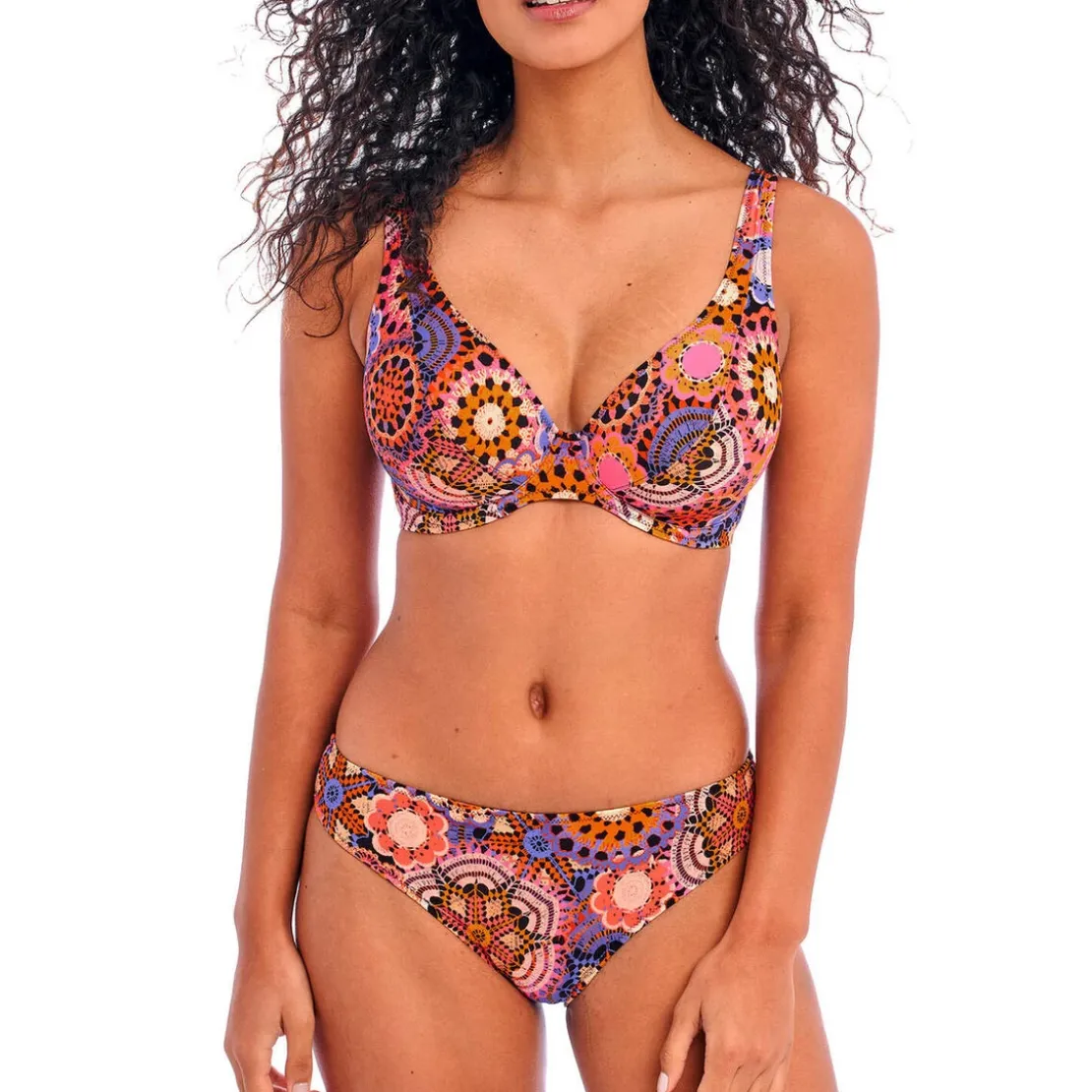 Freya maillotCulotte de bain - Multicolore Florale- Santiago Nights