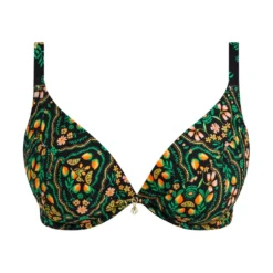 Freya maillotHaut de Bikini Plongeant - Santa Ana vert- SUNSET IN SEVILLE