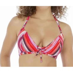 Freya maillotHaut de maillot de bain triangle sans armatures - Multicolore- BALI BAY