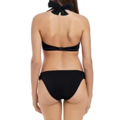 Freya maillotHaut de maillot de bain tour de cou à armatures Noir MACRAME- Macrame