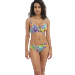 Freya maillotHaut de maillot de bain décolleté cœur armatures - Multicolore CALA PALMA en nylon- CALA PALMA