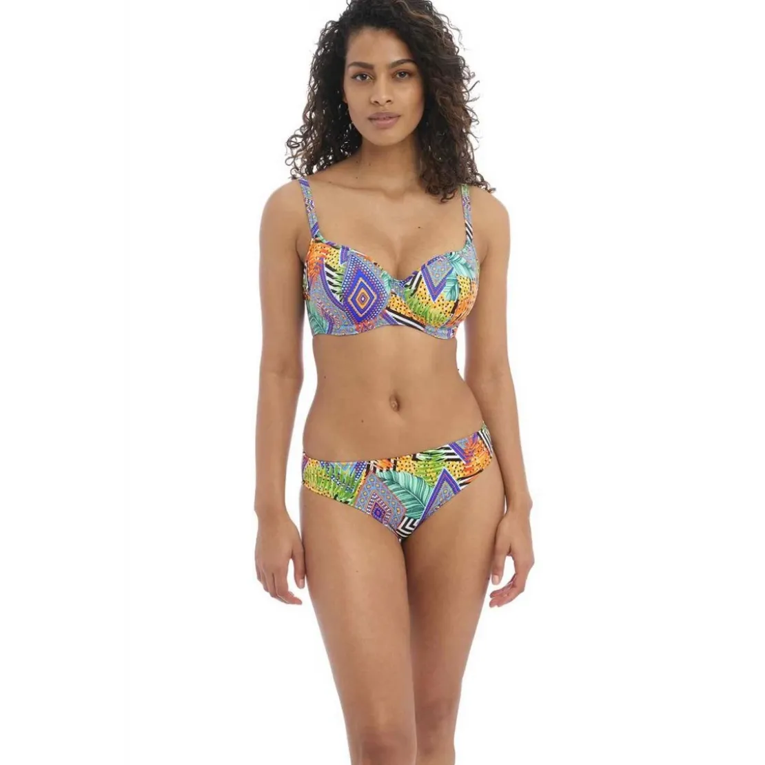 Freya maillotHaut de maillot de bain décolleté cœur armatures - Multicolore CALA PALMA en nylon- CALA PALMA