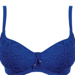 Freya maillotHaut de maillot de bain décolleté coeur paddé à armatures Bleu SUNDANCE- Sundance