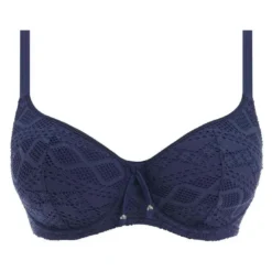 Freya maillotHaut de maillot de bain décolleté cœur armatures - Bleu Freya Maillots en nylon- SUNDANCE