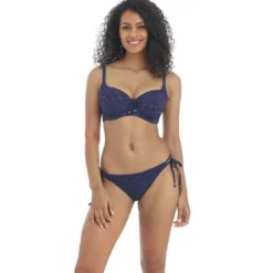Freya maillotHaut de maillot de bain décolleté cœur armatures - Bleu Freya Maillots en nylon- SUNDANCE