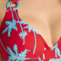 Freya maillotHaut de maillot de bain tour de cou à armatures - Rouge- South Pacific