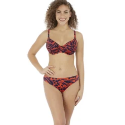 Freya maillotHaut de maillot de bain plongeant armatures - Rouge - Freya Maillots- TIGER BAY