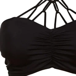 Freya maillotHaut de maillot de bain bandeau paddé à armatures Freya MACRAME black-Freya Maillots noir- Macrame