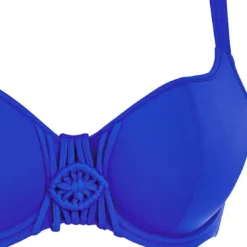 Freya maillotHaut de maillot de bain décolleté coeur paddé à armatures Bleu MACRAME- Macrame