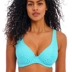 Freya maillotHaut de maillot de bain sans armature - Turquoise- Jewel Cove