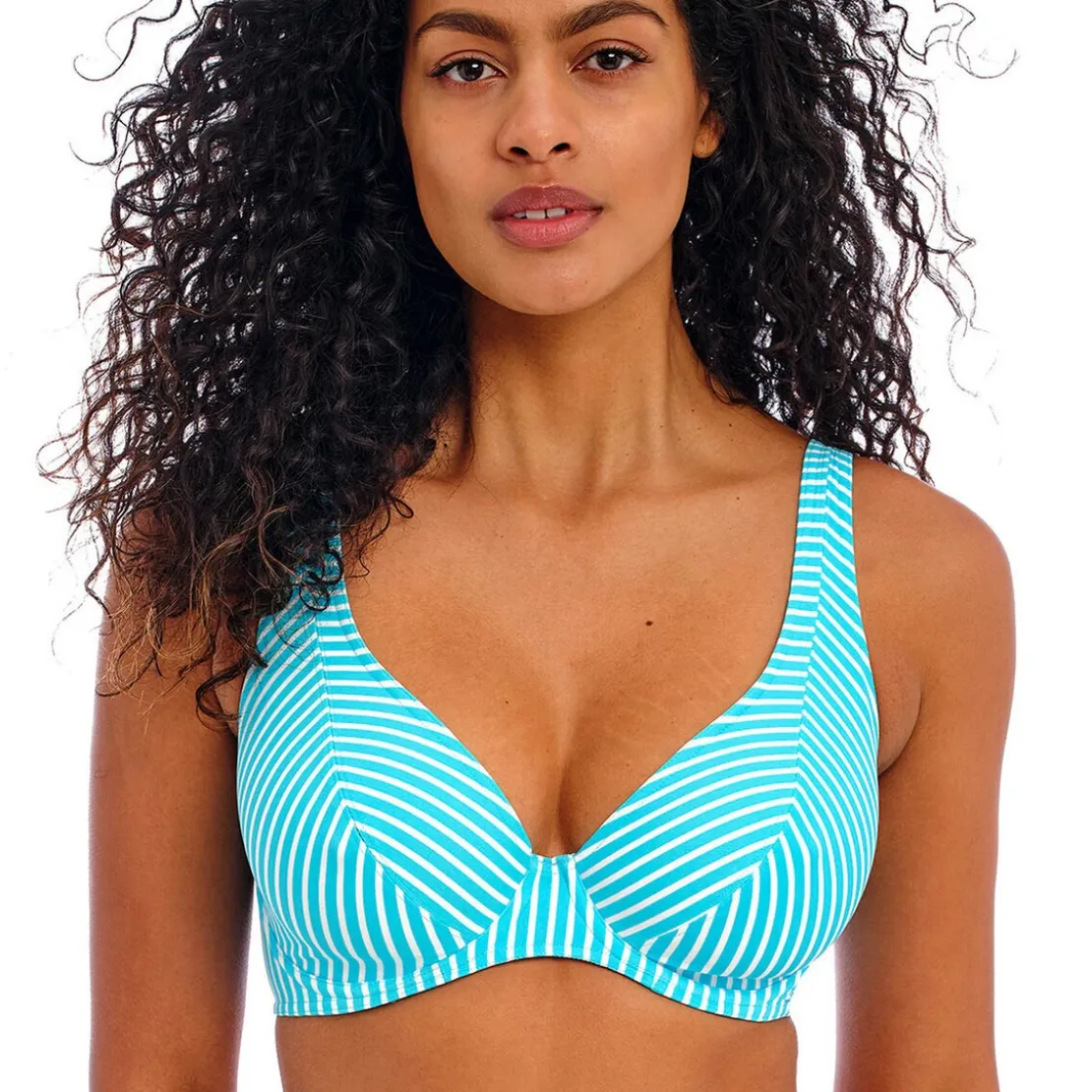 Freya maillotHaut de maillot de bain sans armature - Turquoise- Jewel Cove