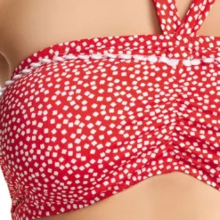 Freya maillotHaut de maillot de bain bandeau Rouge- Calamity