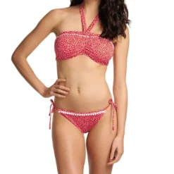 Freya maillotHaut de maillot de bain bandeau Rouge- Calamity