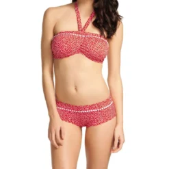 Freya maillotHaut de maillot de bain bandeau Rouge- Calamity