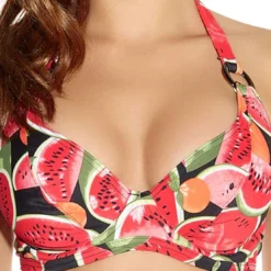 Freya maillotHaut de maillot de bain tour de cou à armatures Multicolore WATERMELON- Watermelon