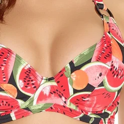 Freya maillotHaut de maillot de bain tour de cou à armatures Multicolore WATERMELON- Watermelon