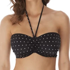 Freya maillotHaut de maillot de bain bandeau armatures noir- Jewel Cove