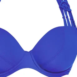 Freya maillotHaut de maillot de bain tour de cou à armatures Bleu- Macrame