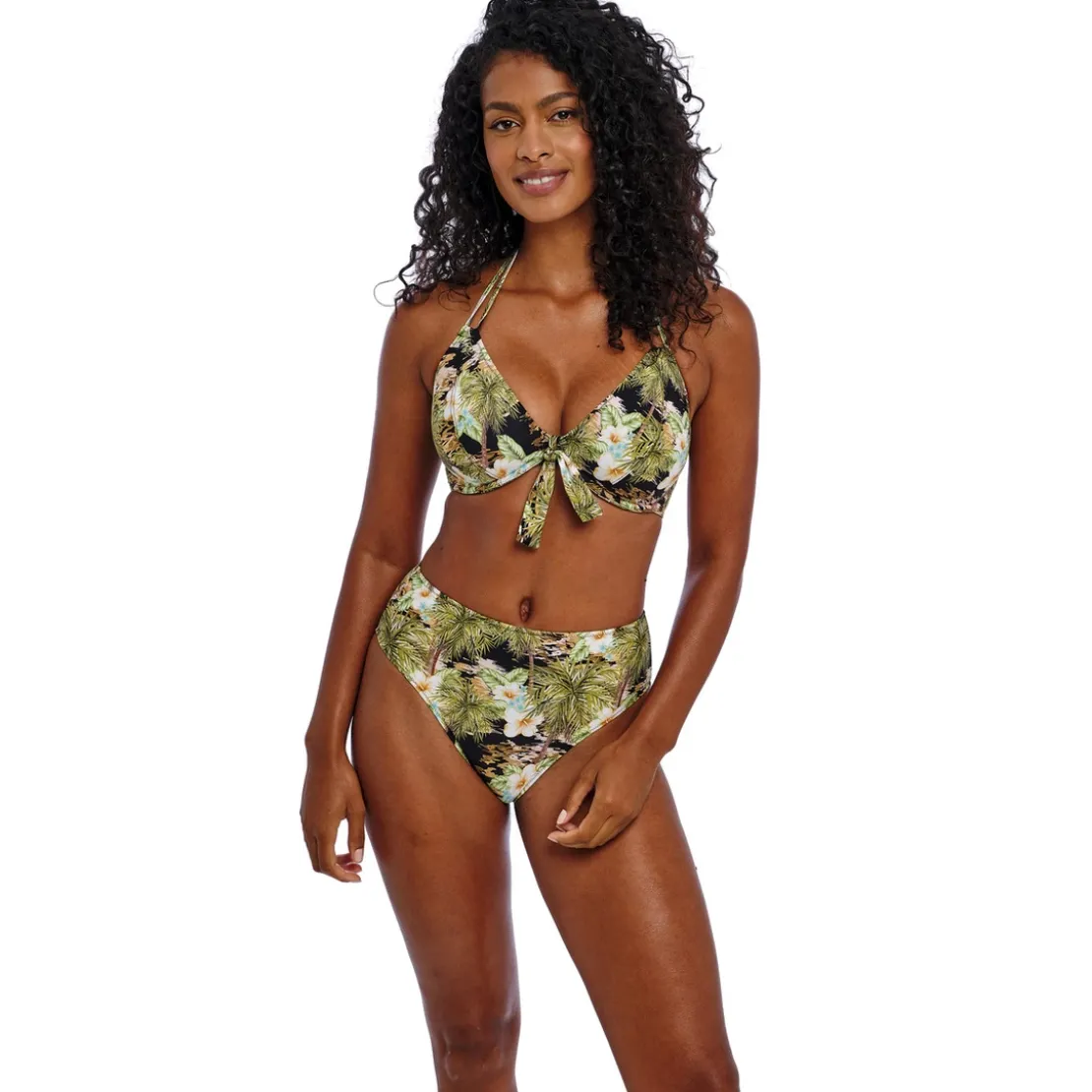Freya maillotHaut de maillot tour de cou noir- BAHAMA SHORES