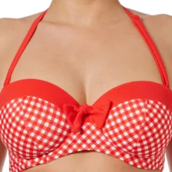 Freya maillotHaut de maillot de bain bandeau à armatures Rouge- Tootsie