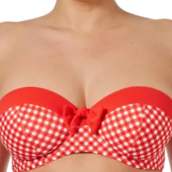 Freya maillotHaut de maillot de bain bandeau à armatures Rouge- Tootsie