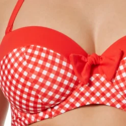 Freya maillotHaut de maillot de bain bandeau à armatures Rouge- Tootsie