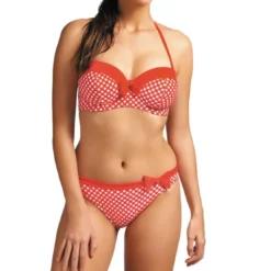 Freya maillotHaut de maillot de bain bandeau à armatures Rouge- Tootsie