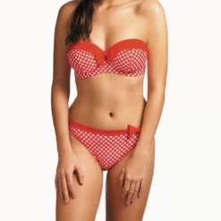 Freya maillotHaut de maillot de bain bandeau à armatures Rouge- Tootsie