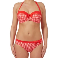 Freya maillotHaut de maillot de bain bandeau à armatures Rouge- Tootsie