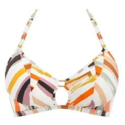 Freya maillotHaut de maillot de bain Triangle Sans Armatures - Multicolore SHELL ISLAND en nylon- SHELL ISLAND