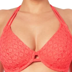 Freya maillotHaut de maillot de bain tour de cou Rouge- Spirit